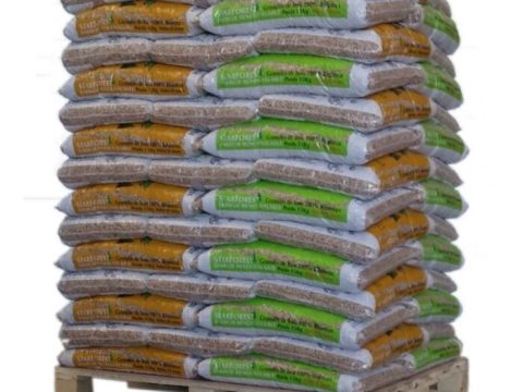 Holzpellets Starforest – 70 Säcke à 15 kg (1.050 kg) auf Palette