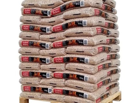 Holzpellets Excellent Pellets – 65 Säcke à 15 kg (975 kg) auf Palette