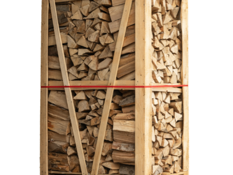 Kaminholz Eiche & Buche 50 cm – Sparpaket 2 Paletten (1,8 RM)