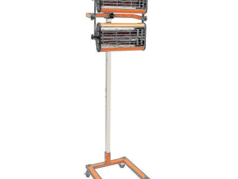 Infrarot-Heizstrahler 2 × 1000 W (2000 W)