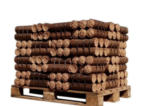 Hartholzbriketts RUF Premium Biomasse – 480 kg auf Palette