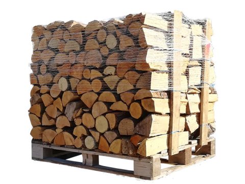 Kaminholz Eiche 30/33 cm – 1,1 RM auf Palette