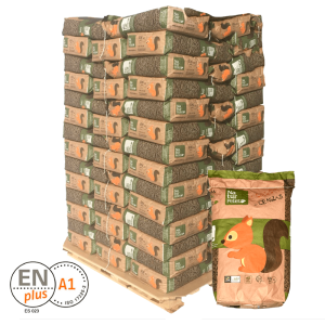 Holzpellets Naturpellet – 70 Säcke à 15 kg (1.050 kg) auf Palette