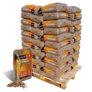 Kaminholz Hartholz-Mix (Eiche, Buche, Hainbuche) 25 cm – 1,8 RM auf Palette
