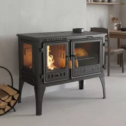 Holz-Küchenherd & Dauerbrandofen Basalte