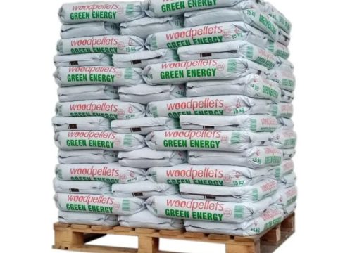 Holzpellets Green Energy – 65 Säcke à 15 kg (975 kg) auf Palette