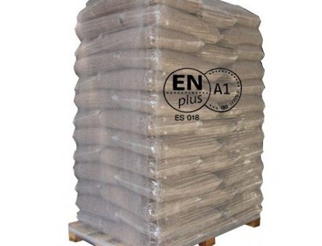 Holzpellets Premium Biomasse aus 100 % Kiefer – 77 Säcke à 15 kg (1.155 kg) auf Palette