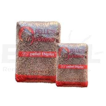 Holzpellets Premium Biomasse aus 100 % Kiefer – 78 Säcke à 15 kg (1.170 kg) auf Palette