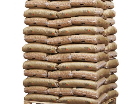 Holzpellets – 65 Säcke à 15 kg (975 kg) auf Palette