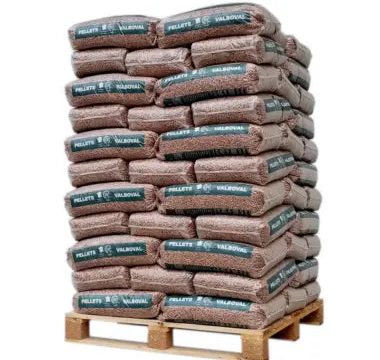 Holzpellets Bois de Flamme – 65 Säcke à 15 kg (975 kg) auf Palette