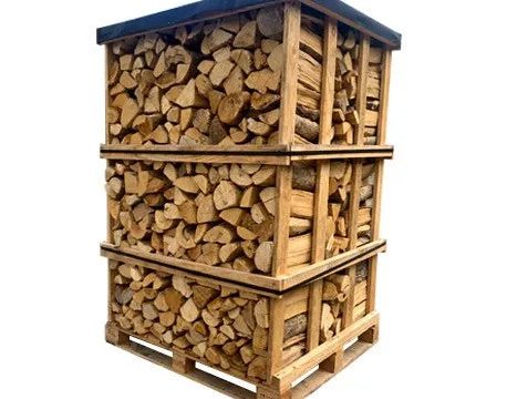 Kaminholz Hartholz-Mix (Eiche, Buche, Hainbuche) 45 cm – 2,6 RM auf Palette